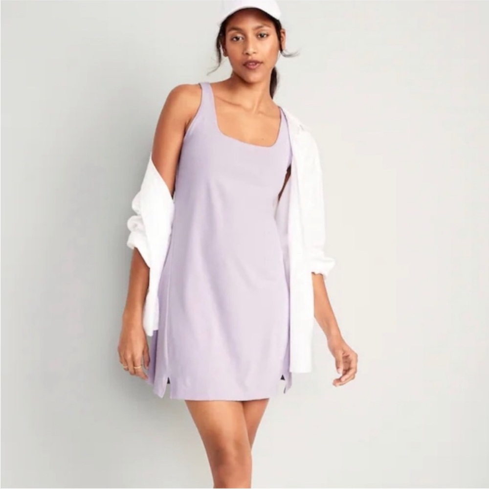 Old Navy PowerSoft Athletic Dress in Lilac - Picture 2 of 11